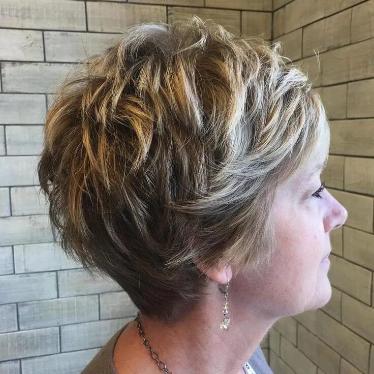 Прическа женщине 55 лет короткие волосы 90 Classy and Simple Short Hairstyles for Women over 50 Hair styles, Short hair 