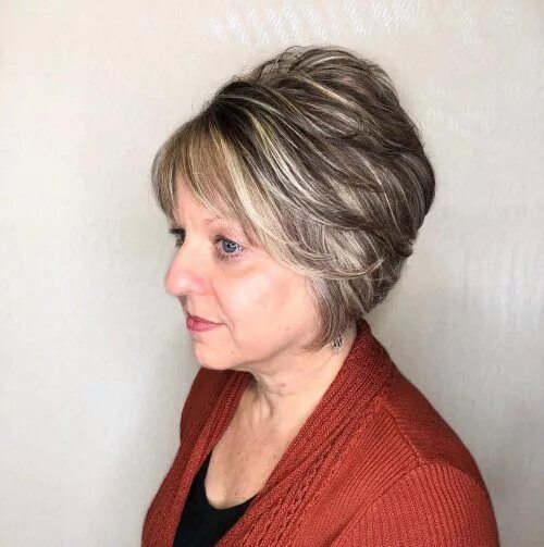 Прическа женщине 65 лет Pin on Short Hairstyles for Women over 60