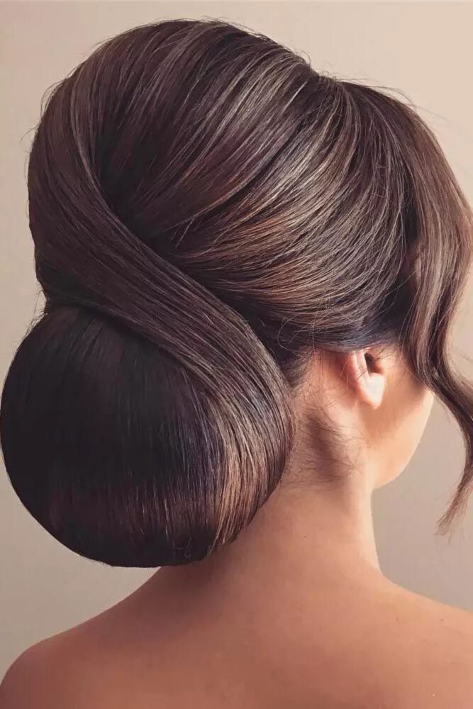 Прическа женская низкий пучок 32 Chignon Bun Hairstyles To Get A Stylish Look Elegant wedding hair, Chignon ha