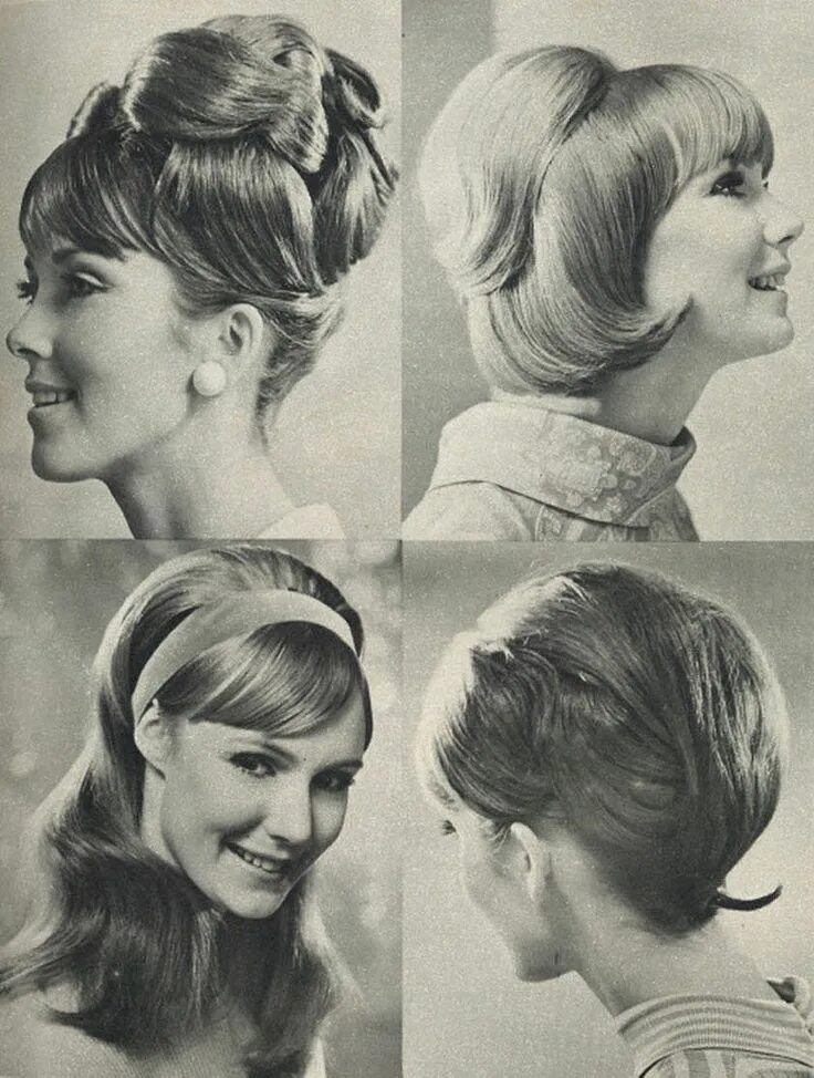 Прически 10 годов женские early 1960s hairstyles for women - Google Search 1960 hairstyles, 1960s hair, Vi