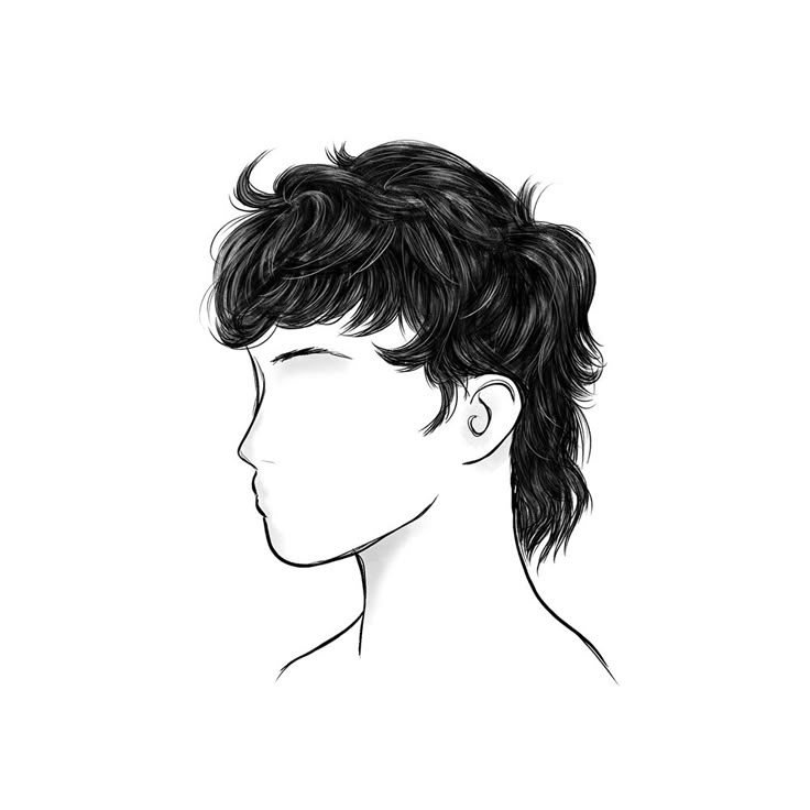 Прически 13 Mullet Hairstyles: 13 Ways to Embrace Your Individuality Men haircut curly hair,