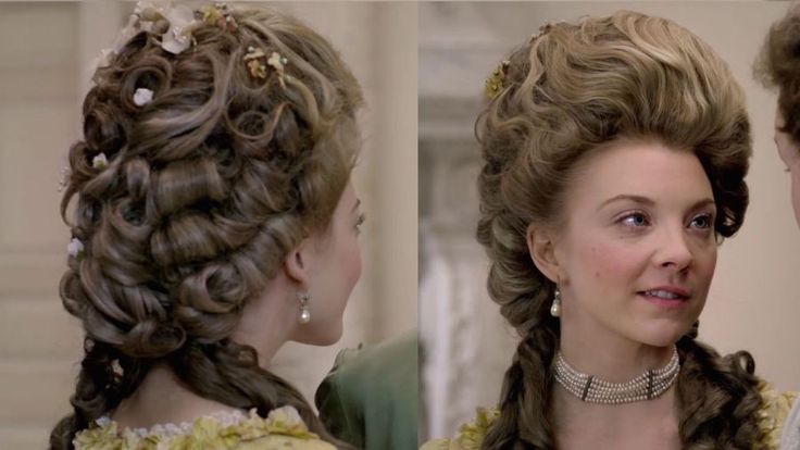 Прически 14 The Only Semi-Scandalous Lady W Frock Flicks 18th century hairstyles, Vintage ha