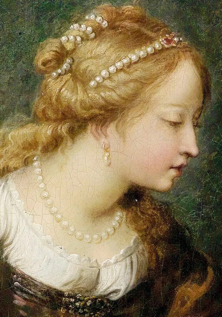 Прически 15 века женские Jaded Mandarin Hair art, 17th century hair, Renaissance art