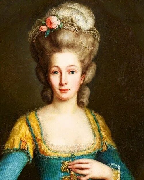 Прически 17 века Beauté du XVIII siècle 18th century portraits, Portrait painting, 18th century