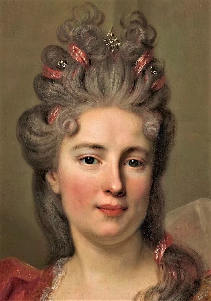 Прически 17 века женские Marie Marguerite Bontemps by Nicolas de Largilliere, 1696 17th century paintings