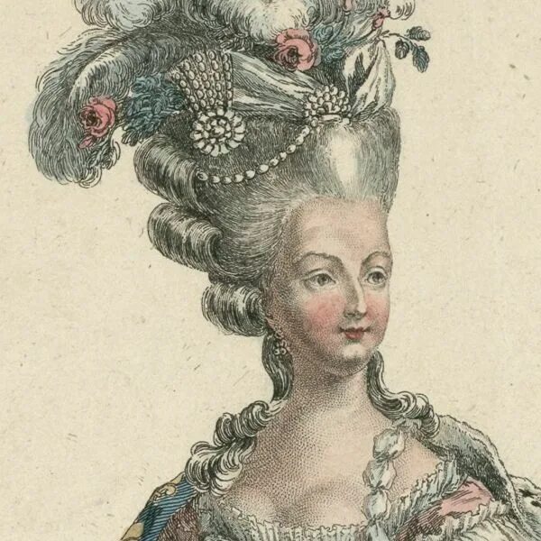 Прически 17 века женские Marie Antoinette loved ornate hair Blog Linda May Studio Marie antoinette hairst