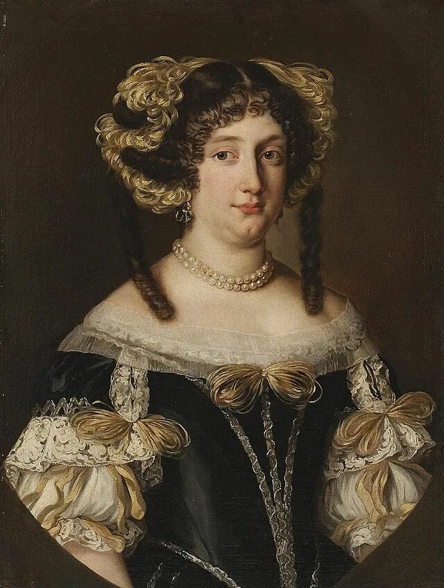 Прически 17 века женские франция File:Jacob Ferdinand Voet - Portrait of Maria-Virginia Borghese-Chigi.jpg - Wiki