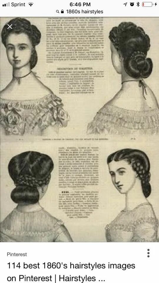 Прически 1800 годов Civil War Hair Styles Victorian hairstyles, Historical hairstyles, 1860s hairsty