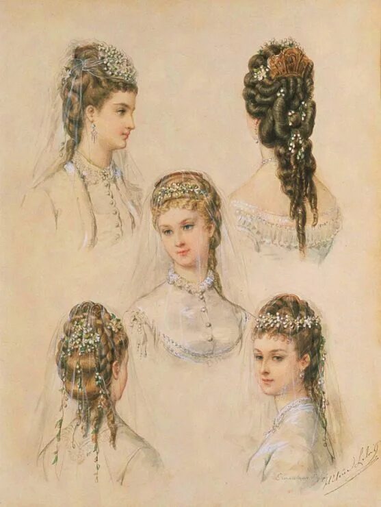 Godeys 1860s Hair styles, Historical hairstyles, Victorian hairstyles