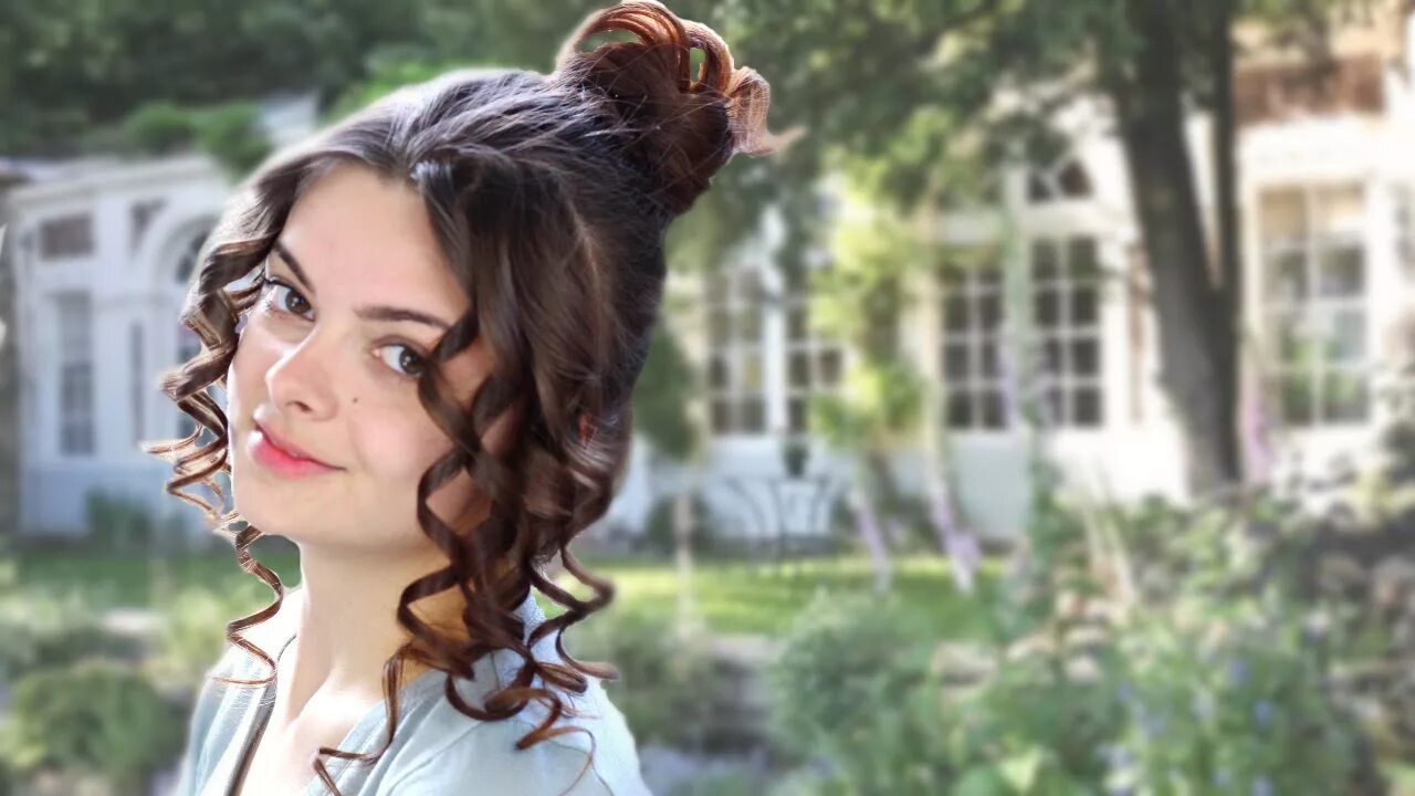 Прически 19 Hair History: 19th century Romanticism & Belle Époque - YouTube