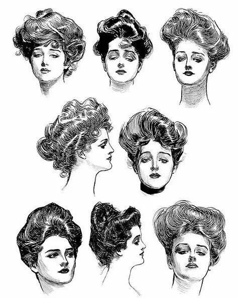 Прически 1900 х годов женские Top 10 1900 hair styles ideas and inspiration