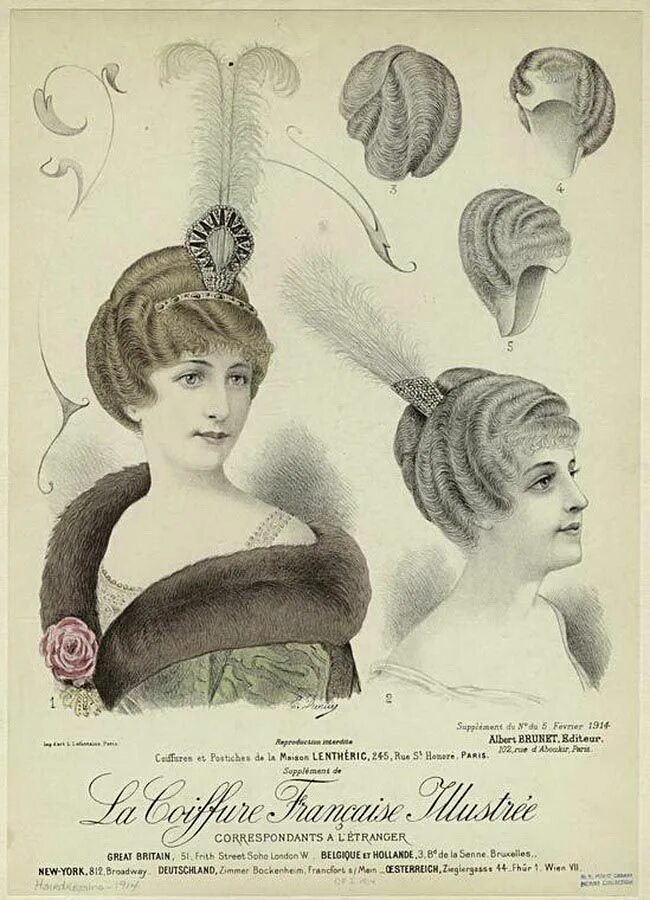 Прически 1910 года женские Vintage hairstyles, Art deco hair, Historical hairstyles