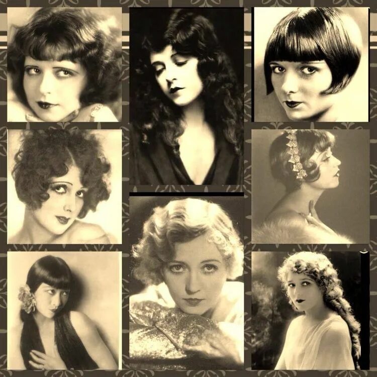 Прически 1920 годов женские на короткие волосы 1920s hair, Vintage hairstyles, 20s hair