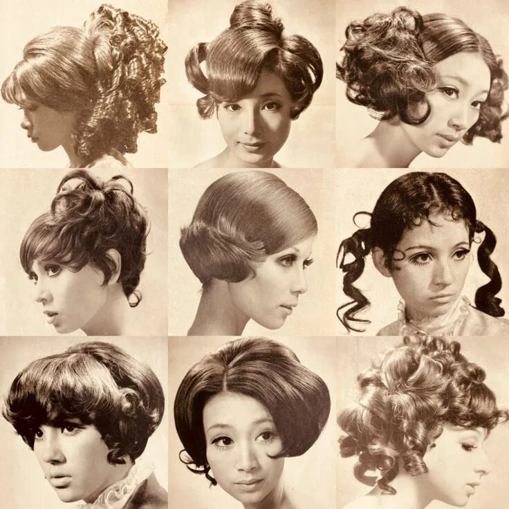 Прически 1950 годов женские 昭 和 元 禄 ア ン グ ラ ポ ッ プ on X Hair art, Hair designs, Hair inspiration