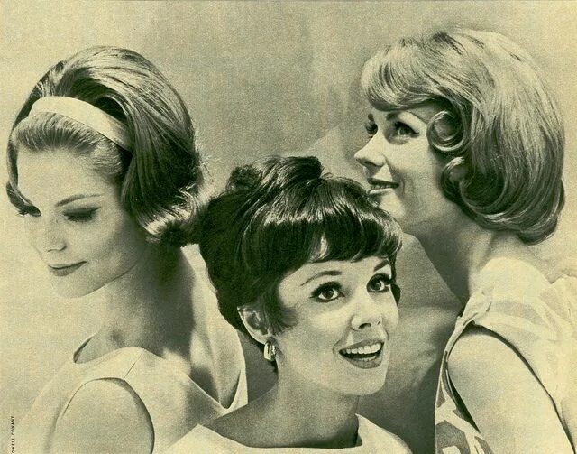 Прически 1960 х годов Untitled 1960s hair, Vintage hairstyles, 60s hair