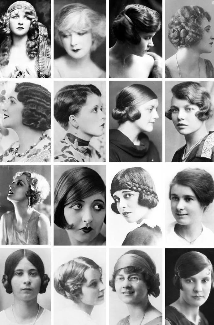 Прически 20 х годов 1920s hairstyles 1920s hair, Twenties hair, Vintage hairstyles