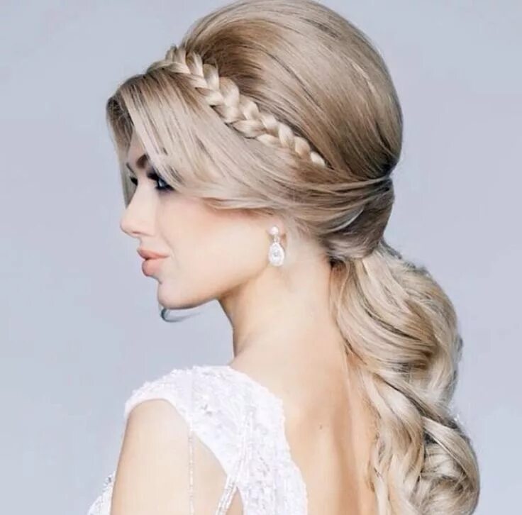 Прически 2014 год Classy braided ponytail Long hair styles, Romantic hairstyles, Hairstyles for th