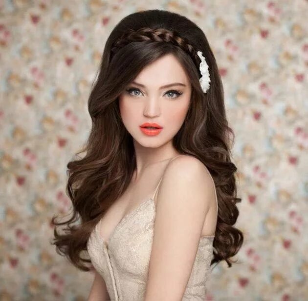 Прически 2023 длинные волосы Arsesh Wedding hairstyles for long hair, Wedding hair and makeup, Wedding hairst