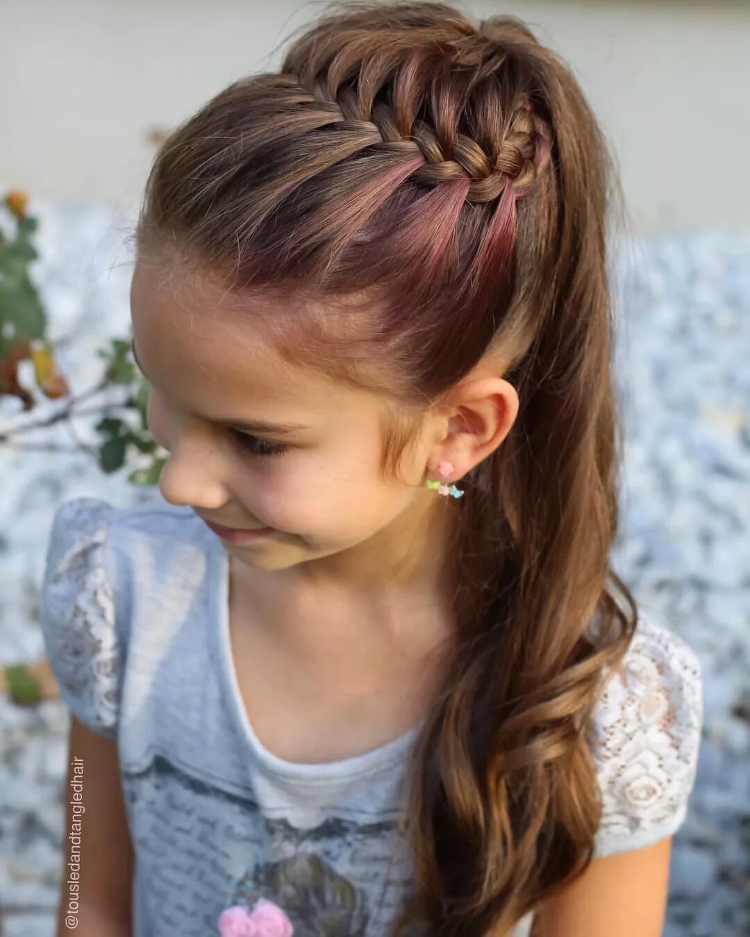 Pin on Peinados para las princesas de la casa. Kids hairstyles, Kids braided hai