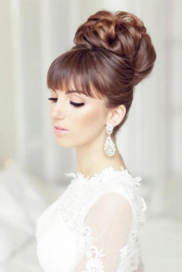 Прически 2024 на свадьбу женские с челкой 200 Beautiful Long Hair Styles That Are Great For Weddings And Proms - LifeHack 