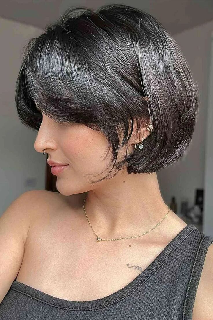 Прически 2024 под каре 29 Super-Cute Jaw-Length Haircut Ideas Taking Over Salons Hair styles, Really sh