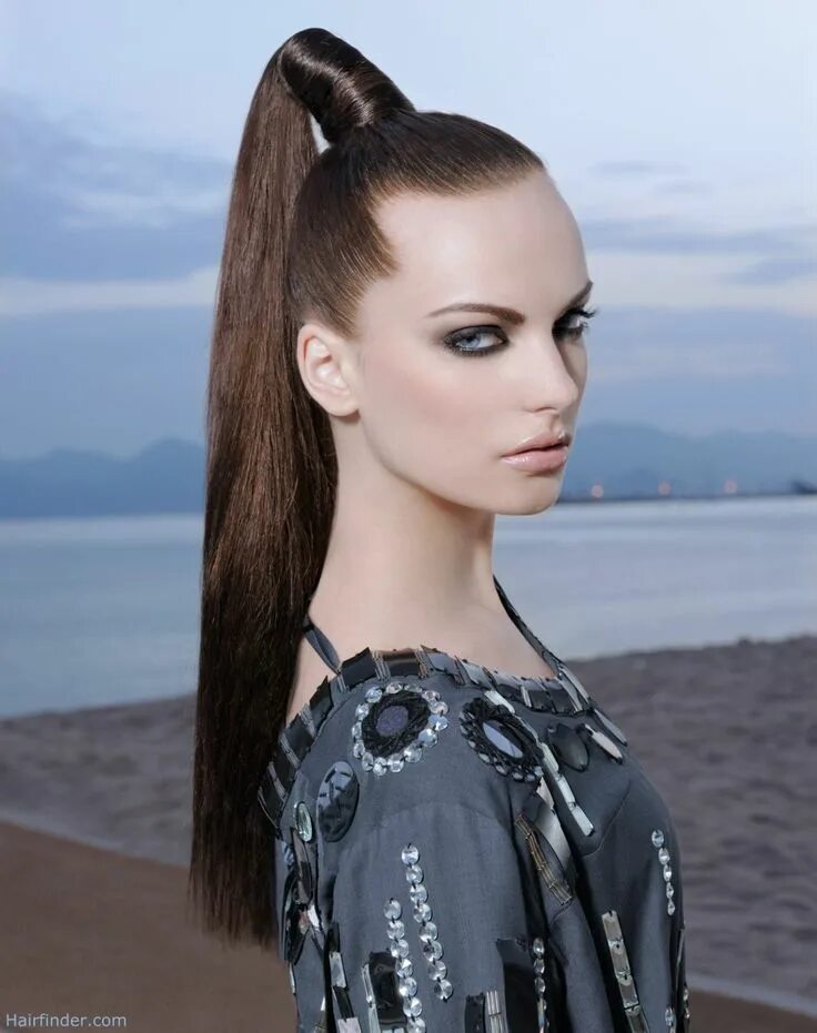 Прически 2024 женские хвост High ponytail hairstyles, Ponytail hairstyles, Stylish hair