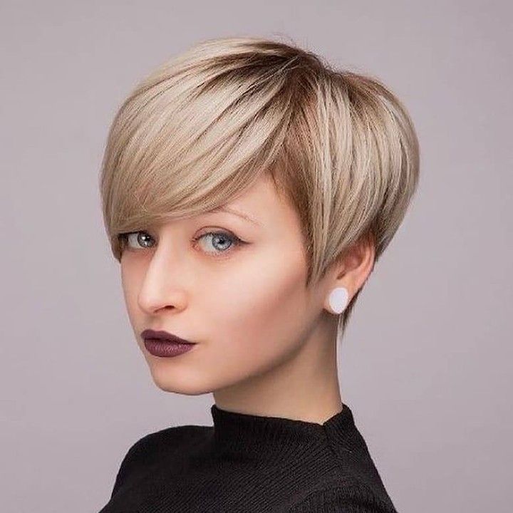 Прически 2024 женские короткая стрижка Short Hair and Pixies’s Instagram profile post: "Beautiful Pixie From @demetrius