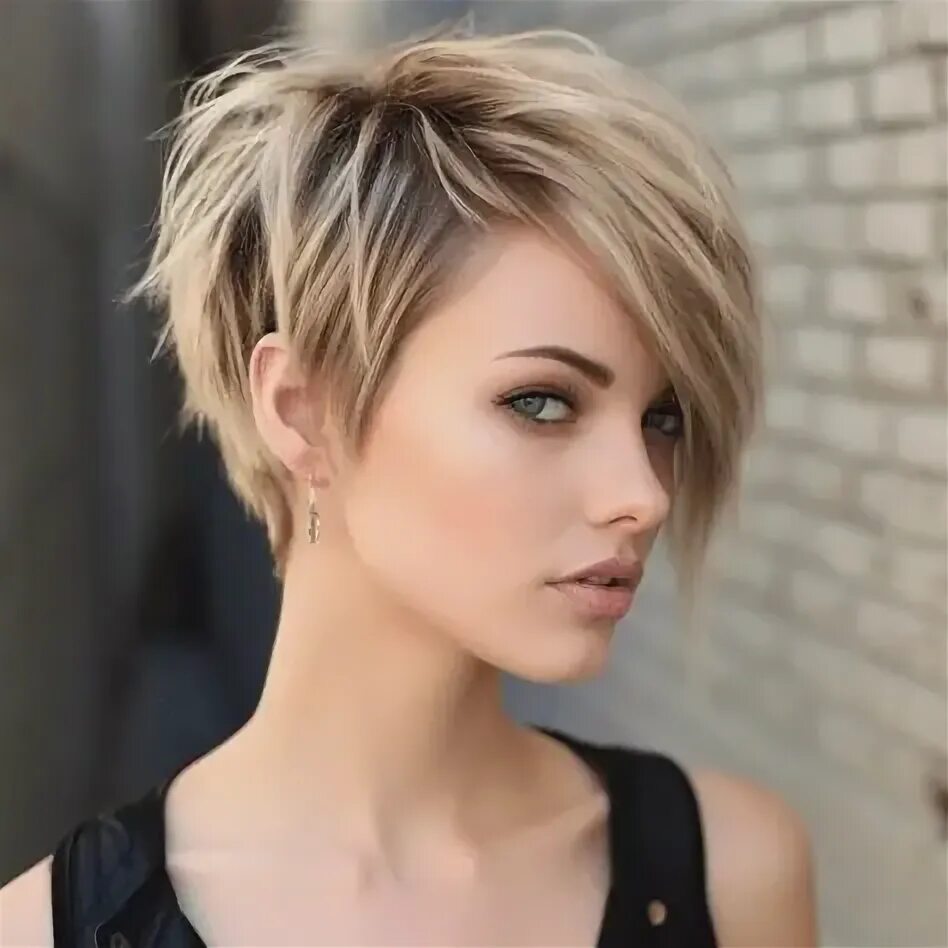 Прически 2024 женские короткие тренды фото 10 популярных идей на тему "asymmetrical pixie bob" для вдохновения