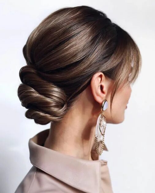 Прически 2024 женские праздничные Obsessed with the Effortless Elegance of @tonyastylist Straight wedding hair, El