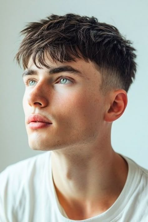 Прически 2025 10 популярных идей на тему "short flow haircut men straight" для вдохновения