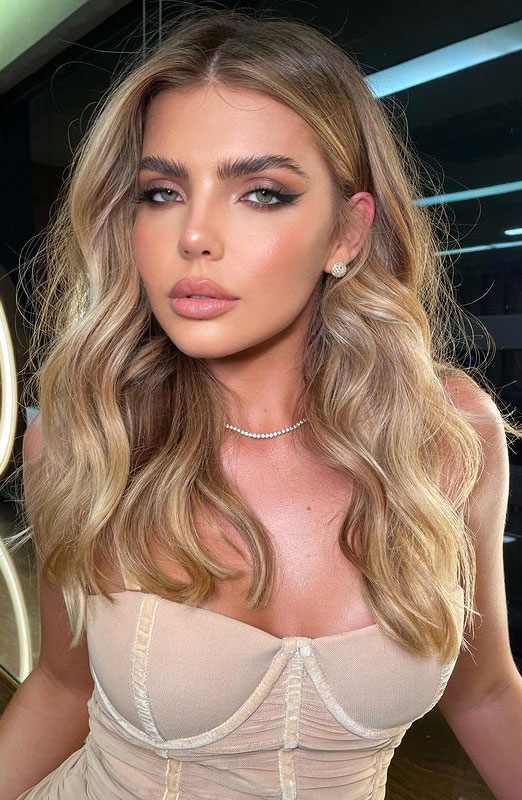 Прически 2025 женские тренды 50+ Trendy Hair Colour For Every Women :Soft tones of gold and beige