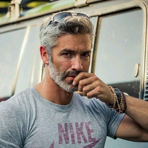 Прически 42 года 42 Hairstyles for Men with Silver and Grey Hair - Men Hairstyles World Silver ha