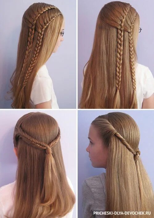 Прически 5 класс длинные волосы Pin by ericdress on Pretty HairStyle Hair styles, Braids for long hair, Long hai