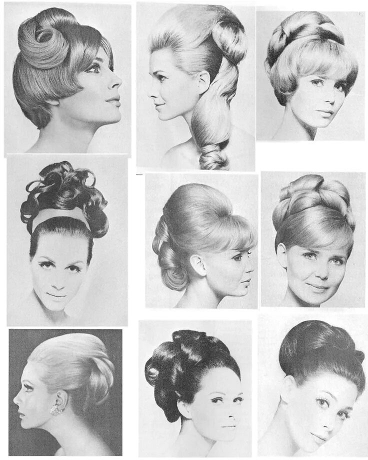 Прически 60 годов как сделать waves-hairstyle.com Retro hairstyles, 60s hair, Vintage hairstyles