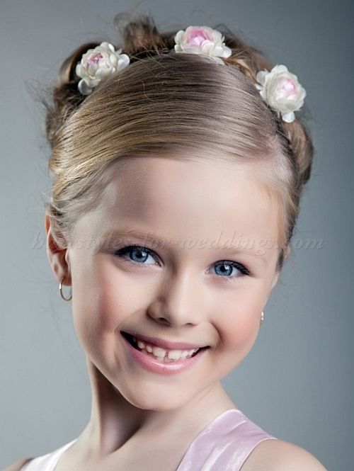 Прически 7 8 лет flower girl hairstyles, flowergirl hairstyles - updo hairstyle for flowergirls F