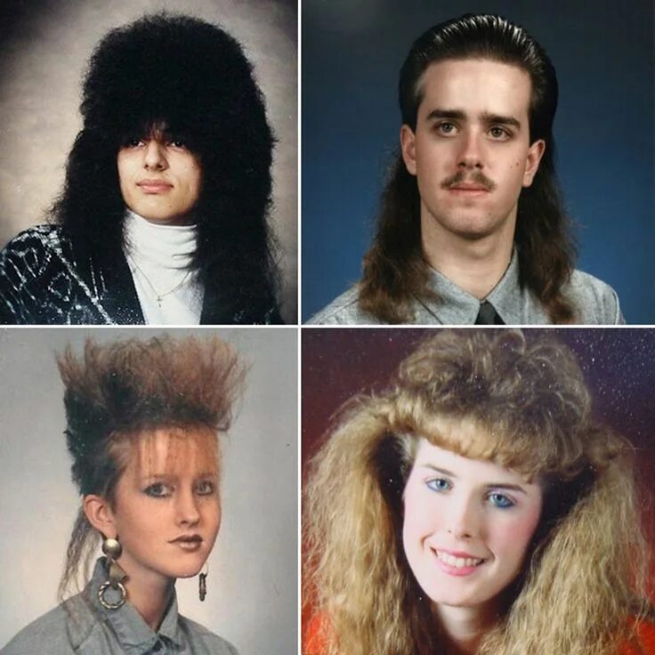 Прически 80 е годы Peinados en la década de los 80. 1980s hair, Hair styles, Hair cuts