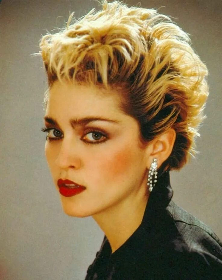 Прически 80 короткие Pin on Madonna Madonna 80s, Madonna hair, 80s short hair