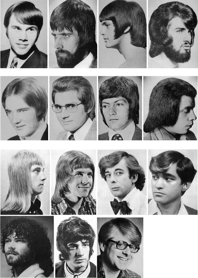 Прически 80 мужские ссср 1970's men's hairstyles Retro haircut, 70s hair styles, 1970s hairstyles