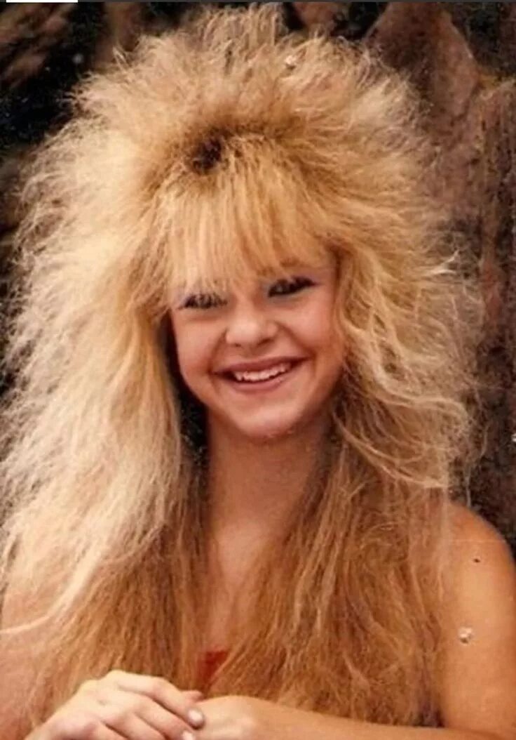 Прически 80 на длинные волосы 24 Cringeworthy Hair Monstrosities from the 80s