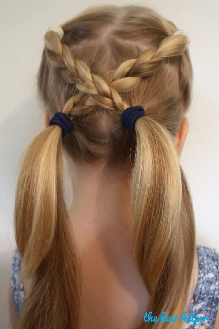 Прически 9 лет простые Looking for some quick kids hairstyle ideas? Here are 6 Easy Hairstyles For Scho