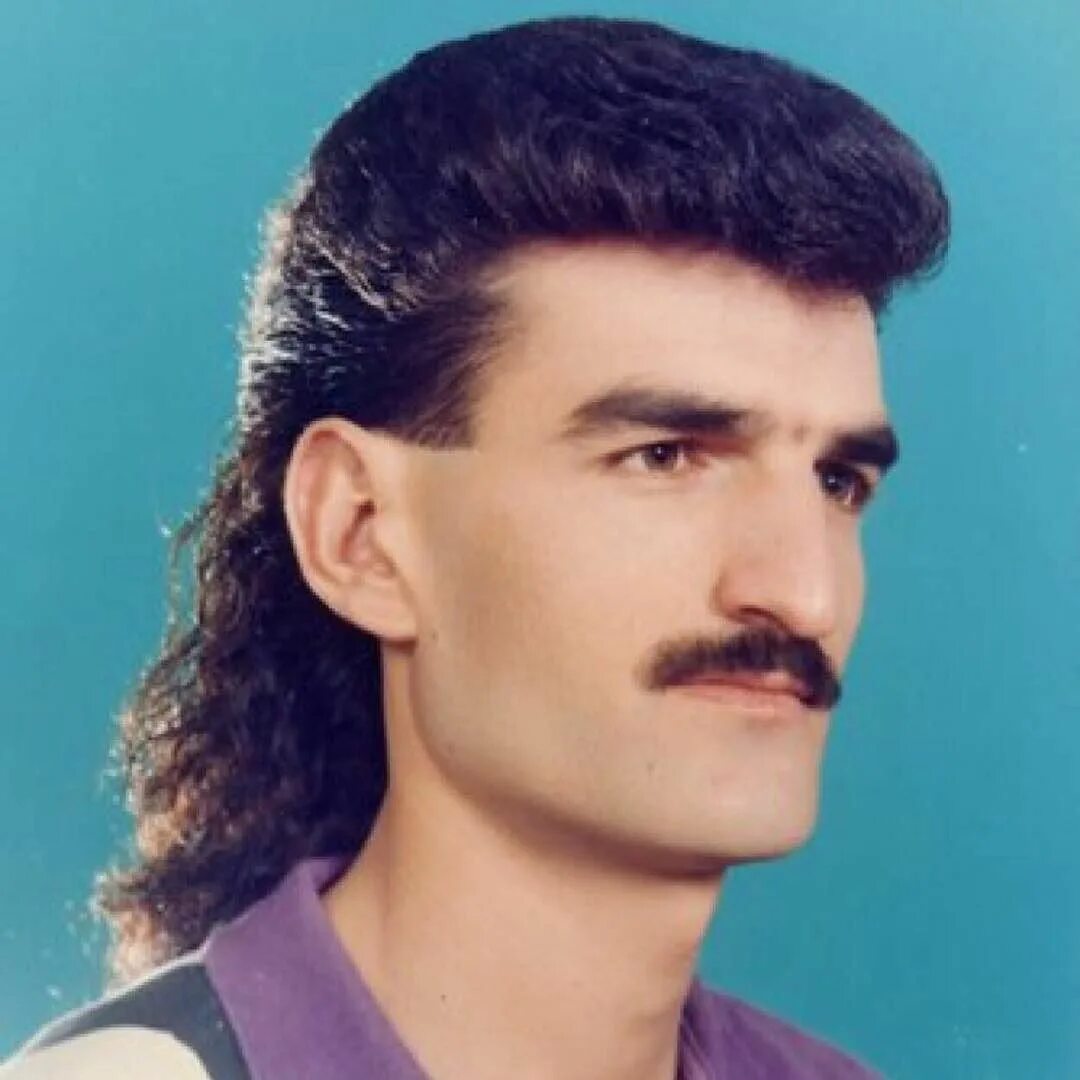 Прически 90 годов фото мужские What is the name of the 1980s hairstyle where the front is short and the back is