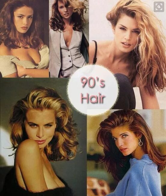 Прически 90 х длинные волосы Pin by Buried In Denim on Makeup 90s hairstyles, Supermodel hair, 90s grunge hai