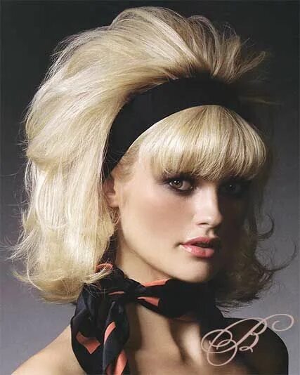 Прически 90 х годов с повязкой Pin by Pinner on Intrigue Hair, MU & Shoes Teased hair, 1960s hair, Bouffant hai