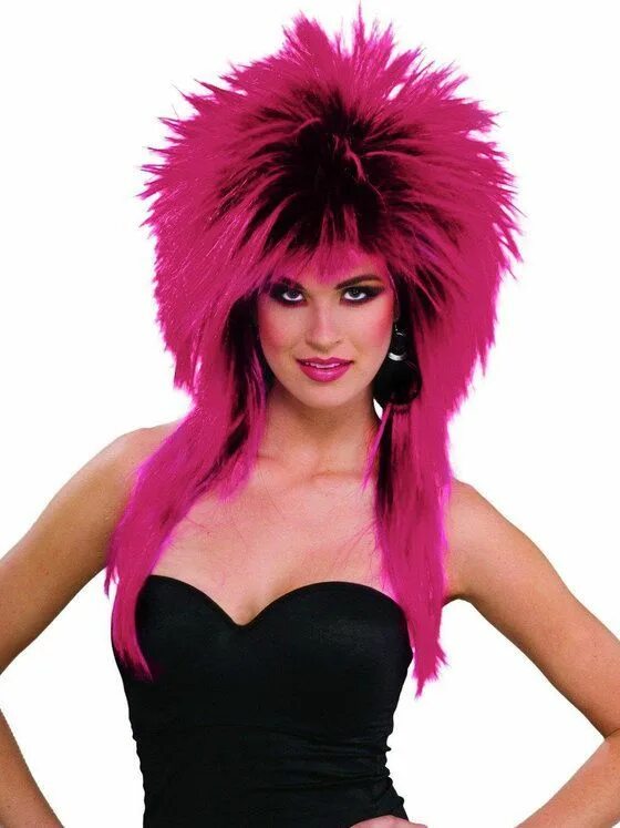 Прически 90 х годов женские на дискотеку 80's Purple Pizazz Wig For Adults Wigs, Purple wig, Halloween costume wigs