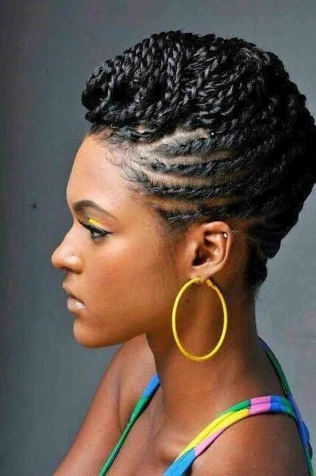 Прически америка женские 25 Natural Hair Flat Twist Styles to Try In 2023 ThriveNaija Flat twist hairstyl