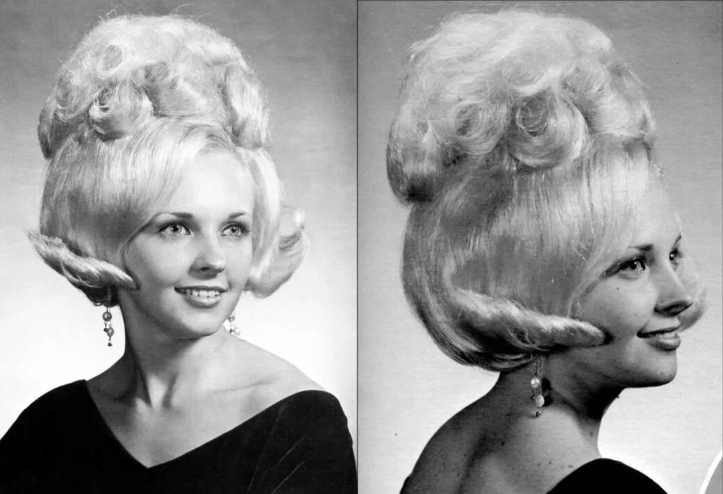 Прически американок 60 годов Flippy Puff Bouffant Hair styles, Vintage hairstyles, Bouffant