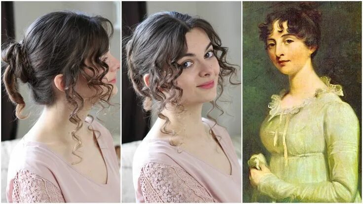 Прически ампир женские Elizabeth Bennet - Tutorial Beauty Beacons of Fiction Historical hairstyles, Vic