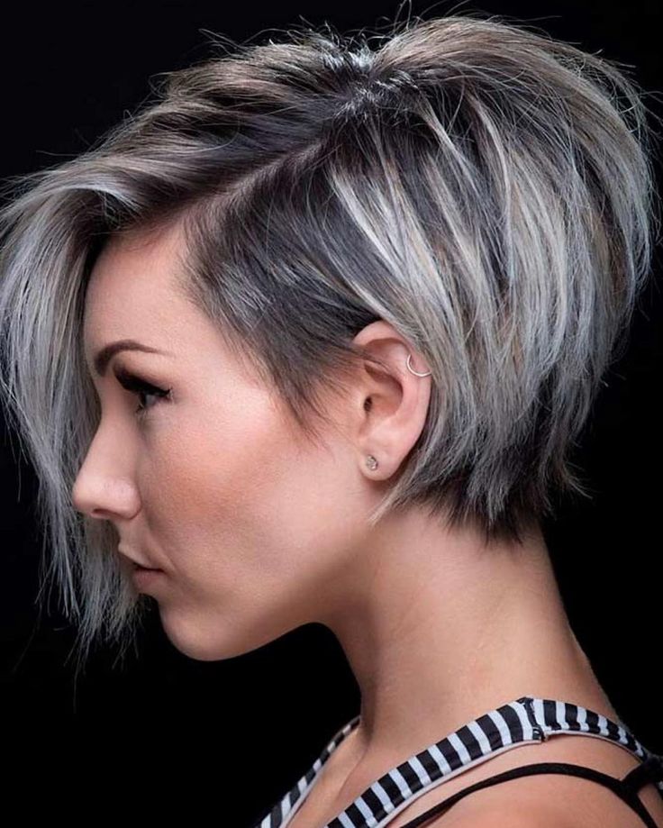 Прически асимметрия на короткие волосы короткие стрижки Funky short hair, Short shaggy haircuts, Long hair styles