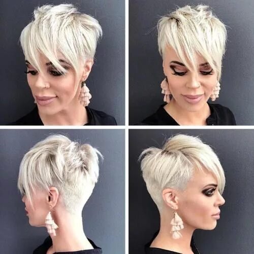 Прически ассиметричные на короткие волосы для женщин 50 Fresh Pixie Haircuts with Bangs Ideas for 2024 Short sassy haircuts, Sassy ha