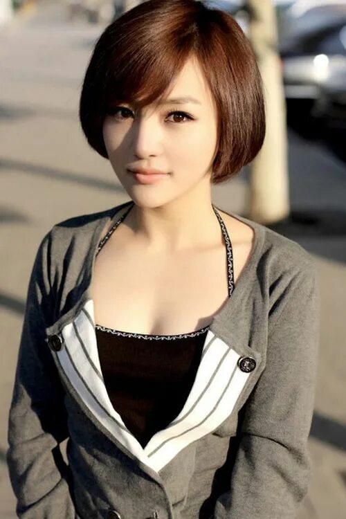 Прически азиатки короткие 30 Cute Short Haircuts for Asian Girls 2024 - Chic Short Asian Hairstyles for Wo